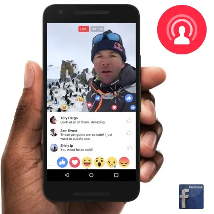 Cómo transmitir videos en Facebook