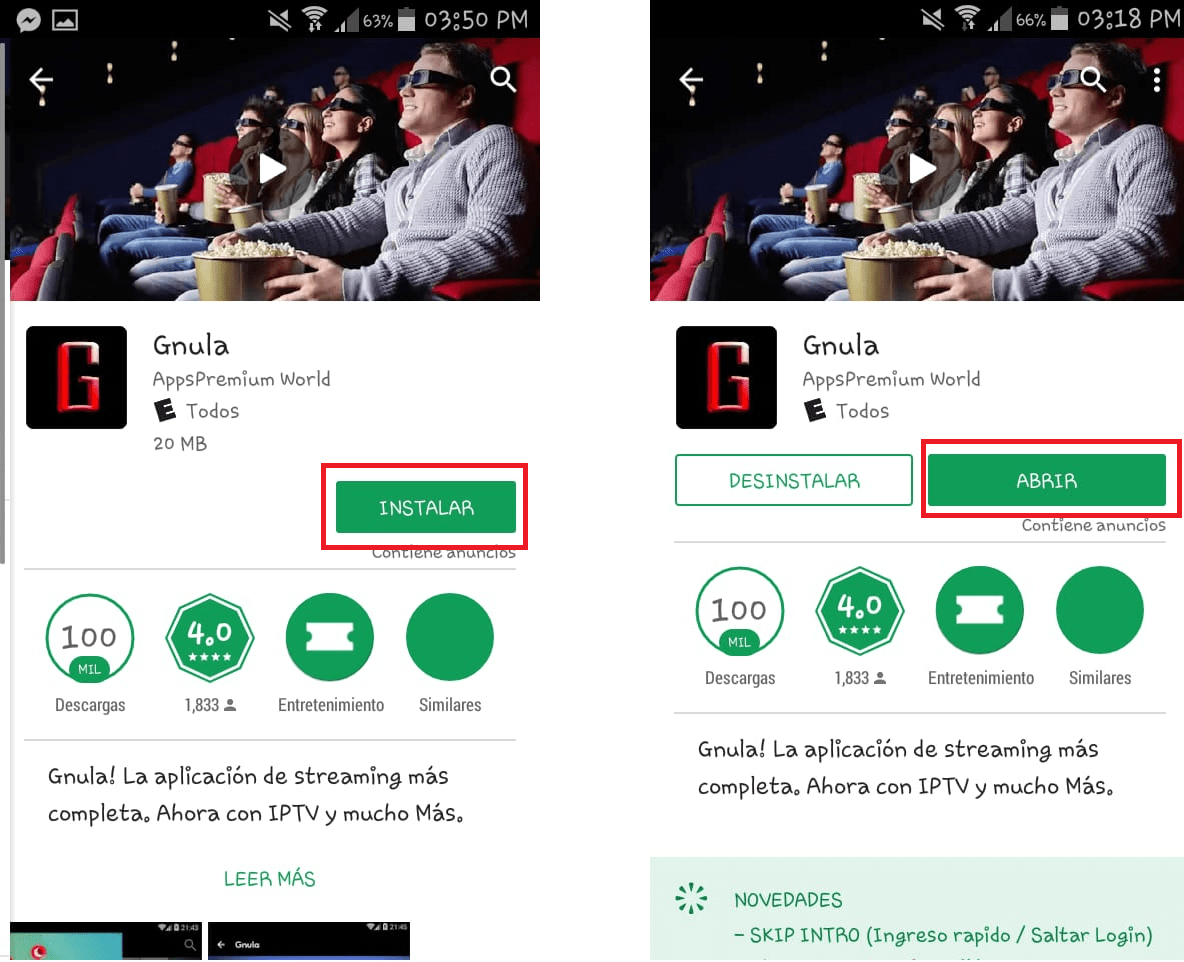 Gnula apk para android