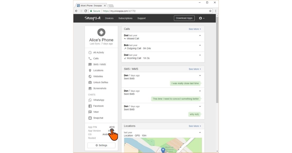 Cómo usar Snoopza paso a paso