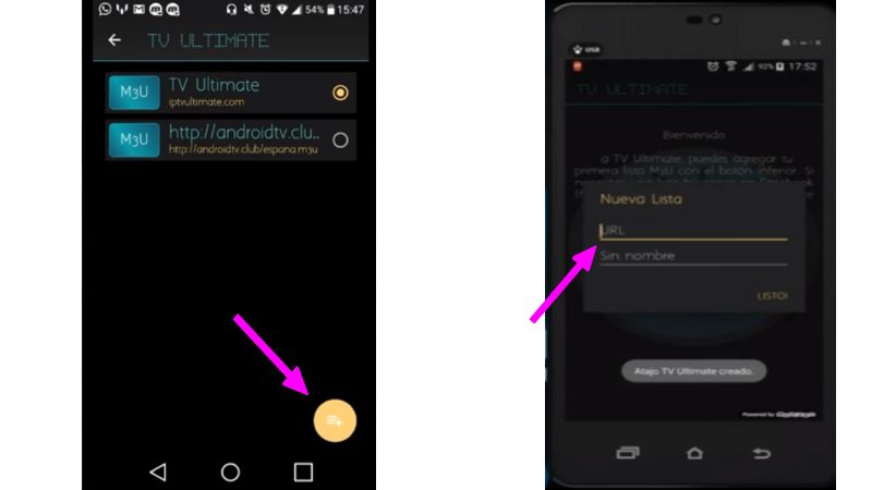 Listas M3U para IPTV Ultimate Player