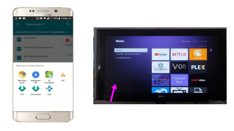 Cine móvil apk para SMART TV
