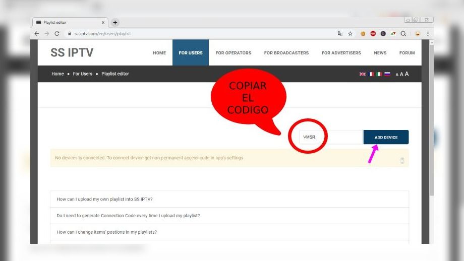 Pasos para agregar ss iptv en Android TV