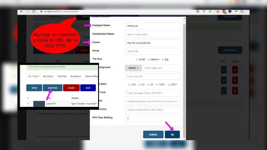listo para SS IPTV 2019