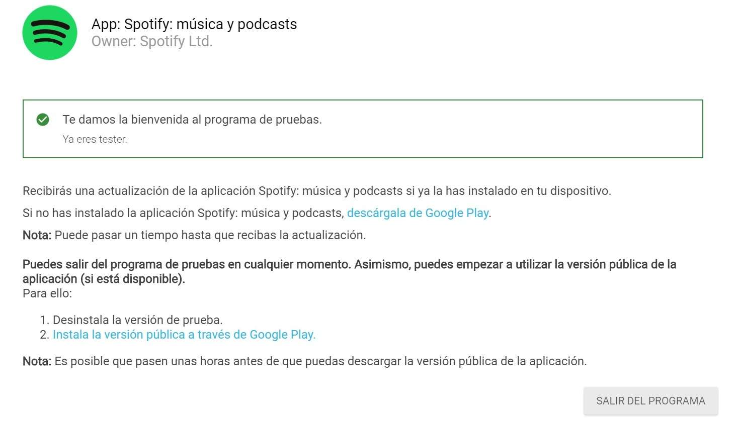 Spotify: música y podcasts