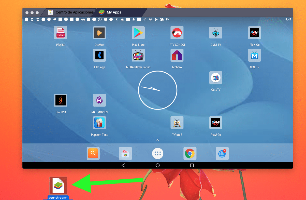 Acestream para PC con Windows