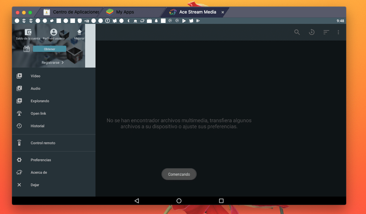 Acestream para PC y Mac