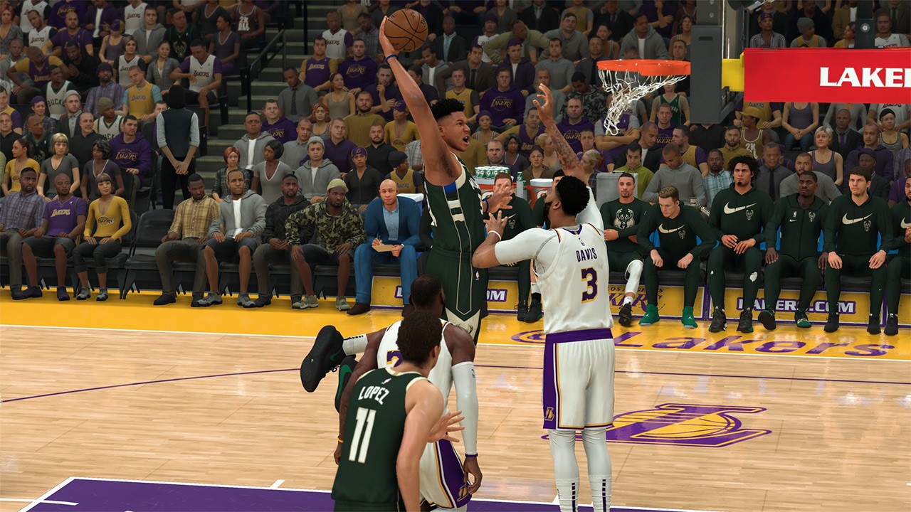 Callejón grita en NBA 2k21