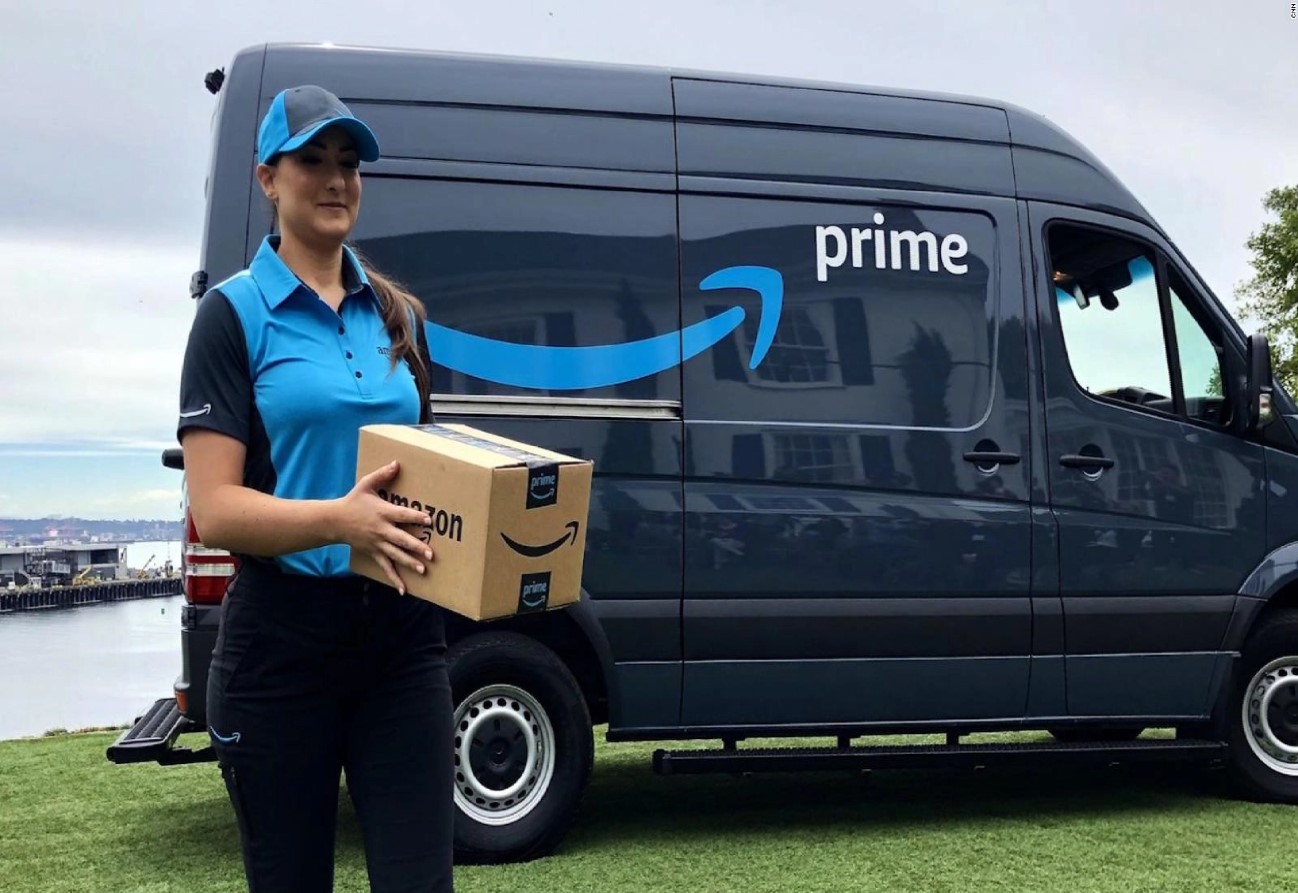 Amazon entrega pedidos los domingos