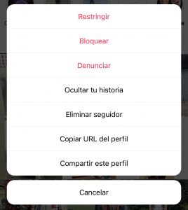 Suspender la cuenta de esa persona