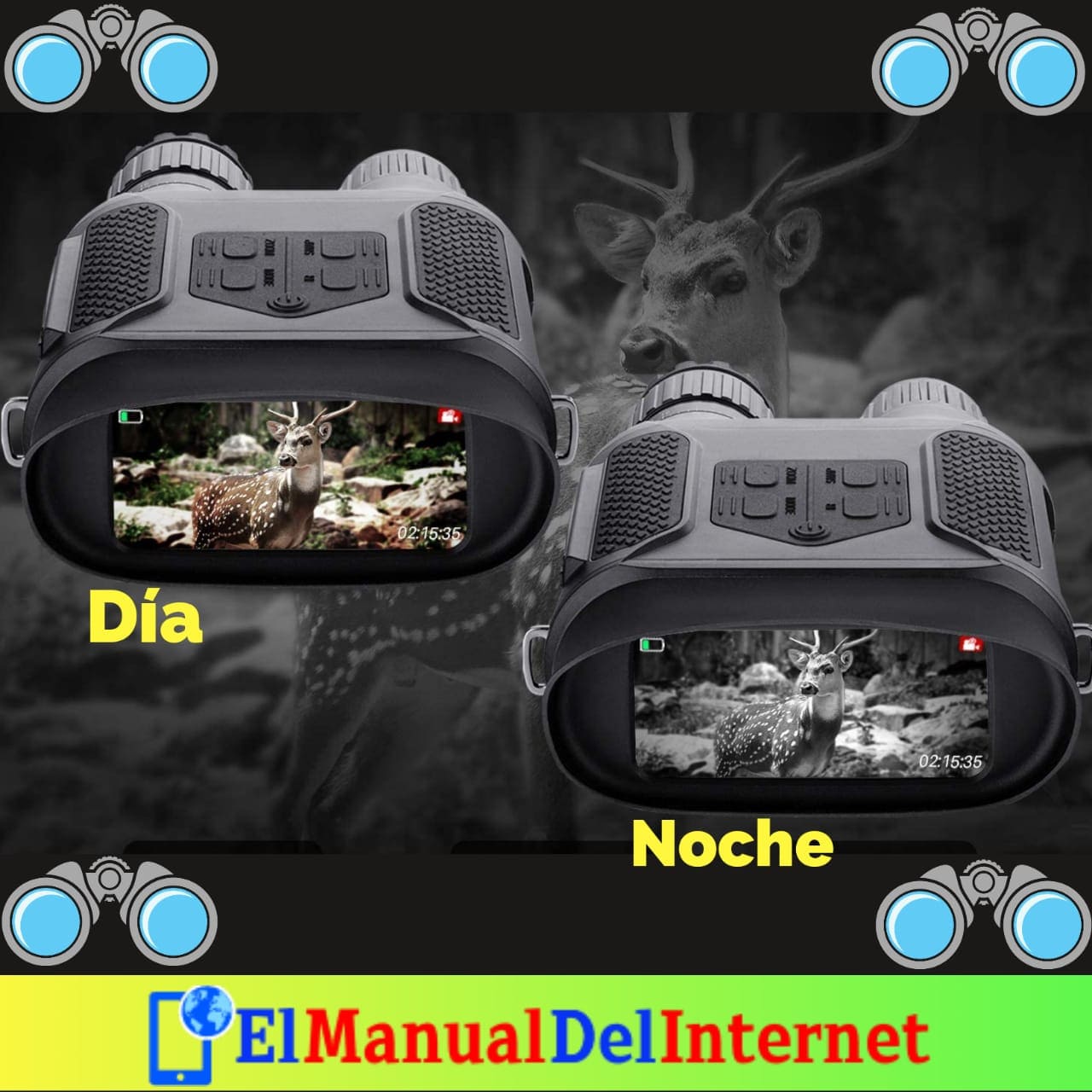 Bresser 3×14: los prismáticos con cámara más vendidos