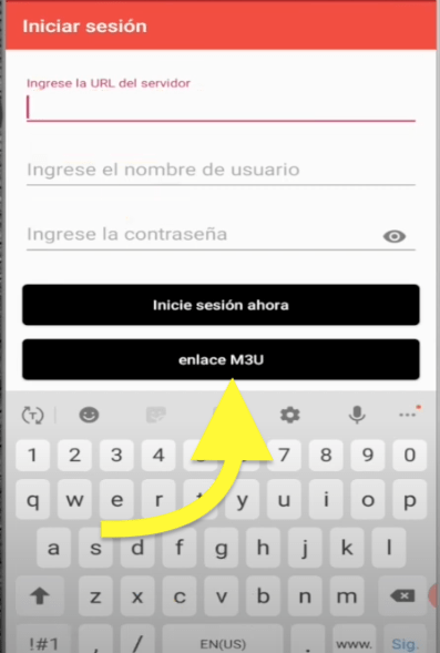 Cómo agregar una lista en la aplicación x iptv