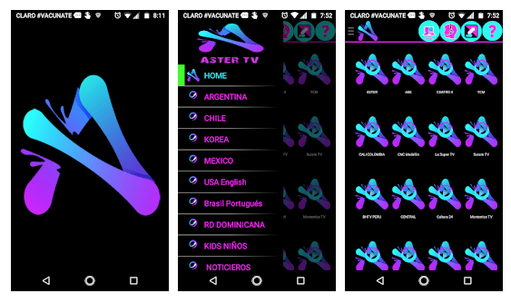 aster tv app gratis