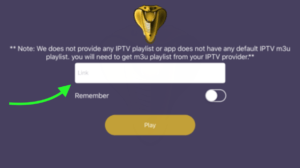 Cobra reproductor IPTV para ios