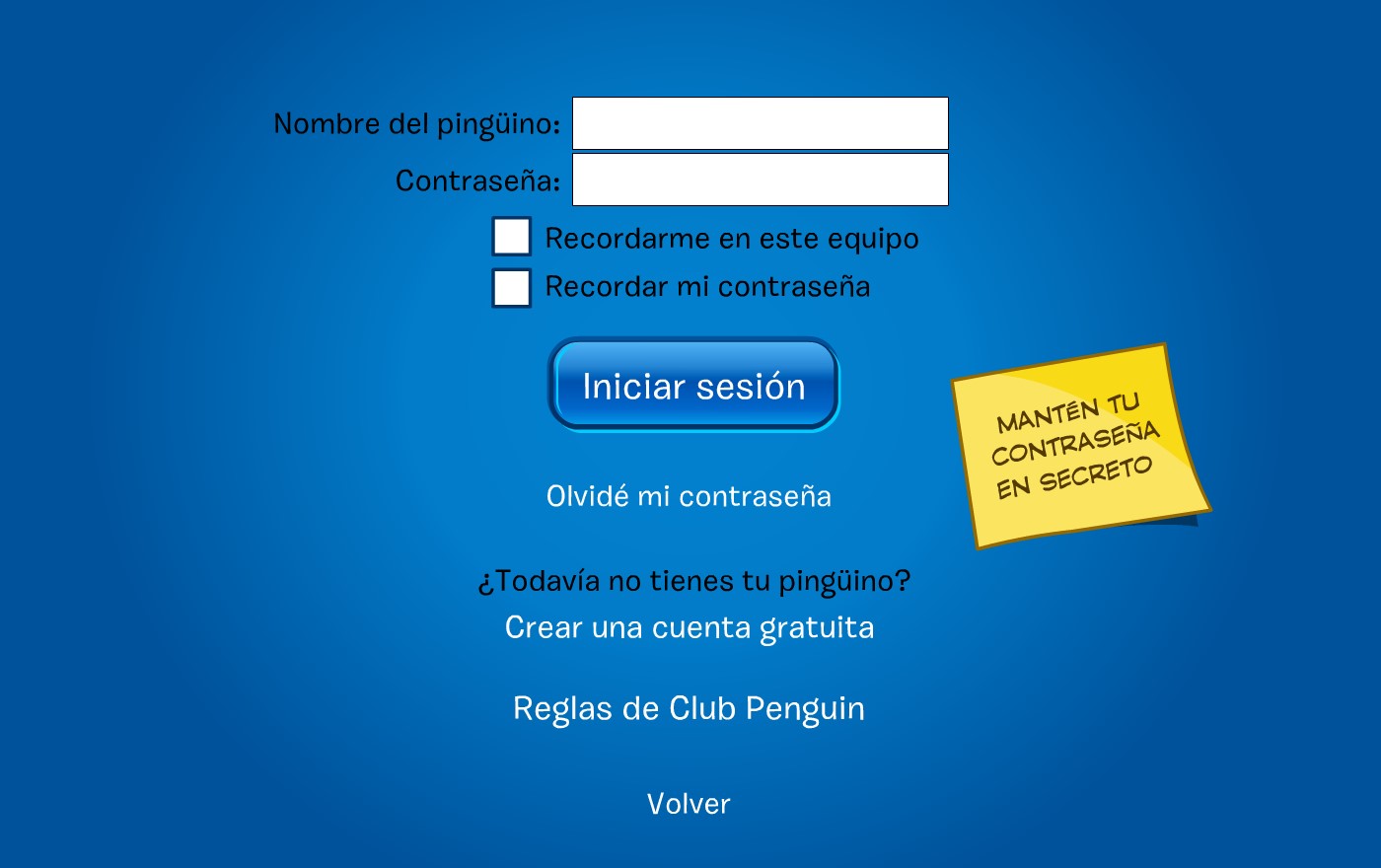 Nuevos códigos de Club Penguin