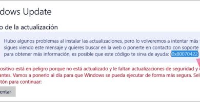 Como arreglar el error 0x80070422 6