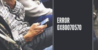 Como arreglar el error 0x80070570
