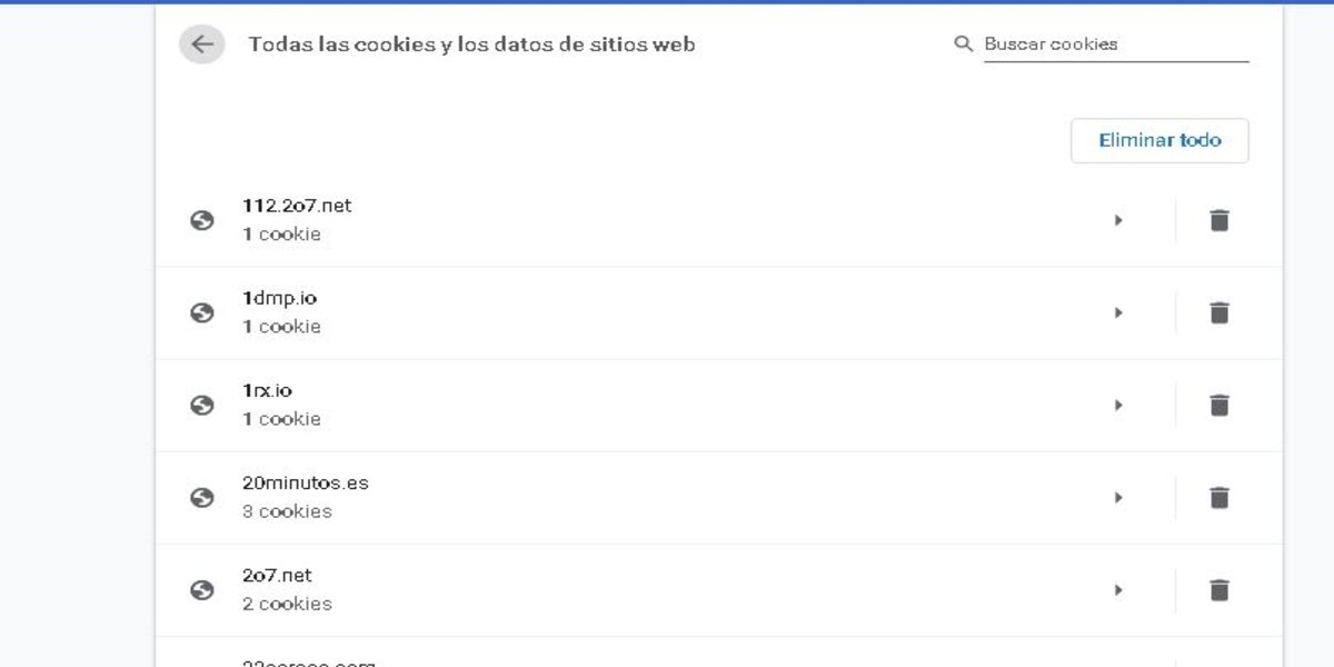 Cómo eliminar las cookies del navegador