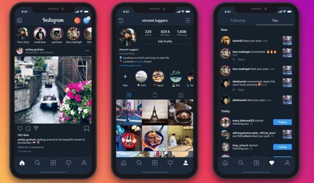 Cómo poner o configurar el Instagram en negro sin activar el modo oscuro