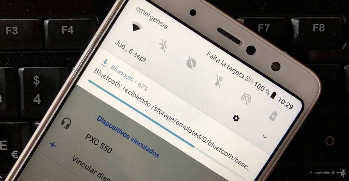 Cómo compartir o transferir aplicaciones y juegos a través de Bluetooth