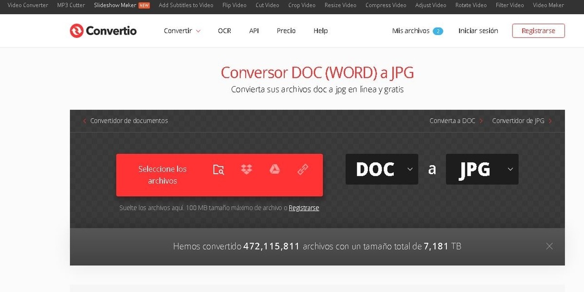 Cómo convertir un archivo de Word a JPG