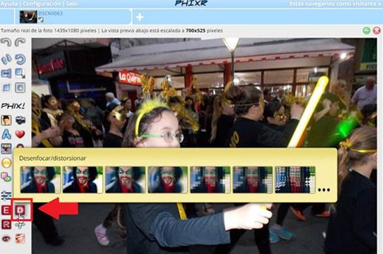 Cómo desenfocar una foto