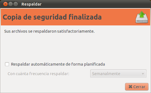 Cómo hacer una copia de seguridad de sus datos en Ubuntu