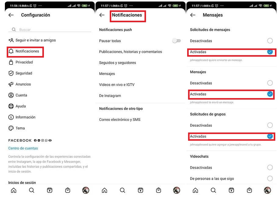 Cómo leer mensajes en Instagram sin ser visto