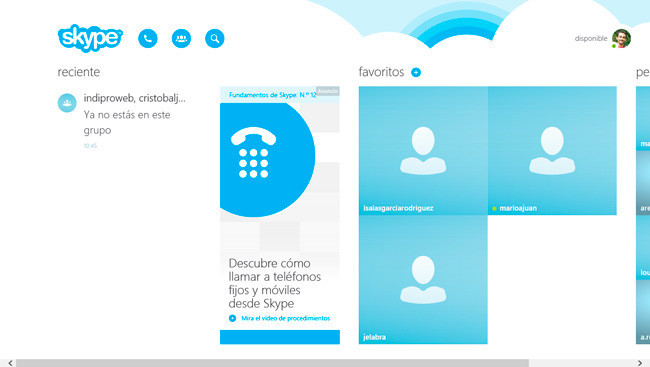 Cómo hacer llamadas con Skype