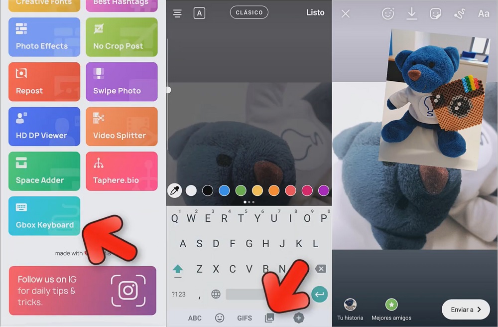 Cómo agregar varias fotos a la misma historia de Instagram