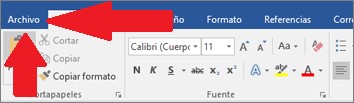 Cómo quitar el ancla en Word