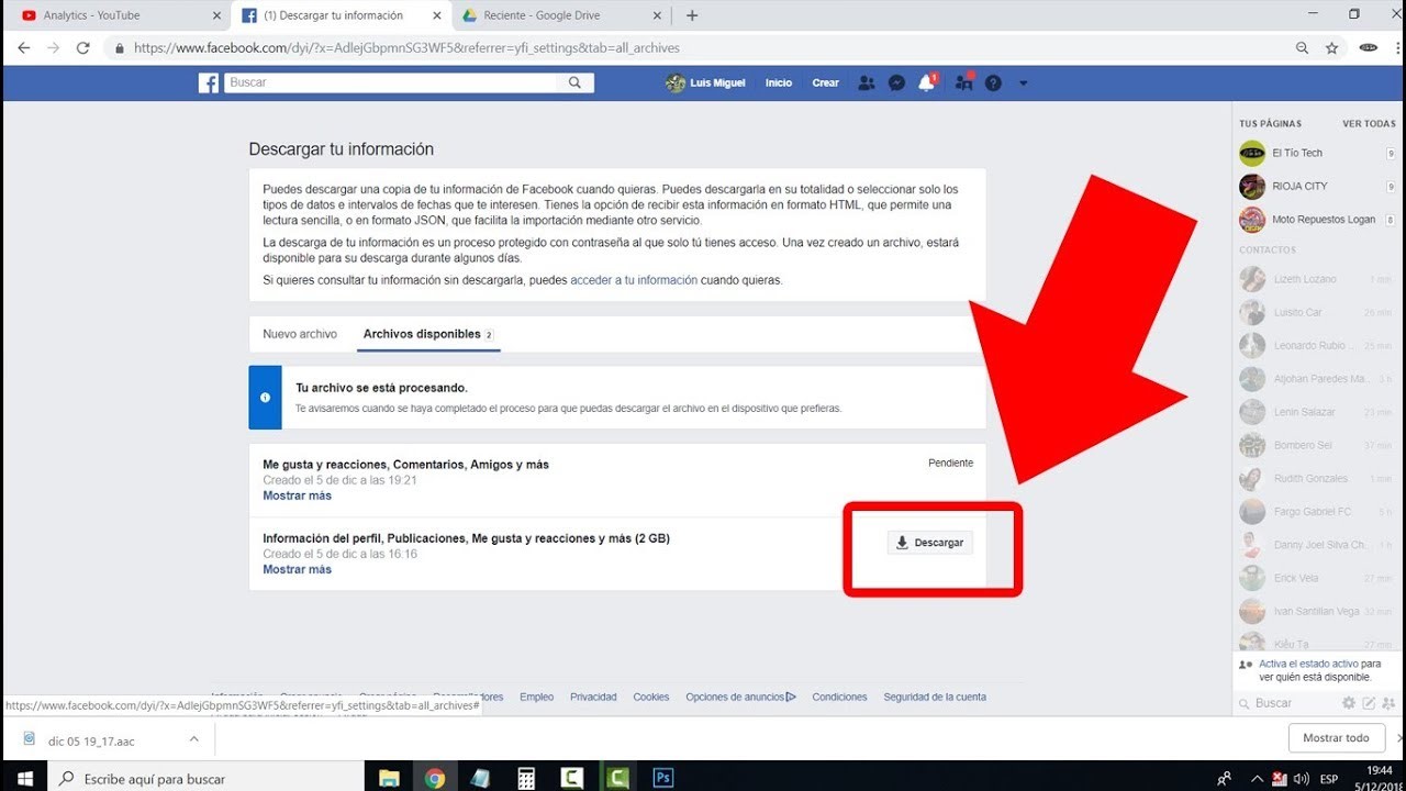 Cómo recuperar mensajes eliminados de Messenger