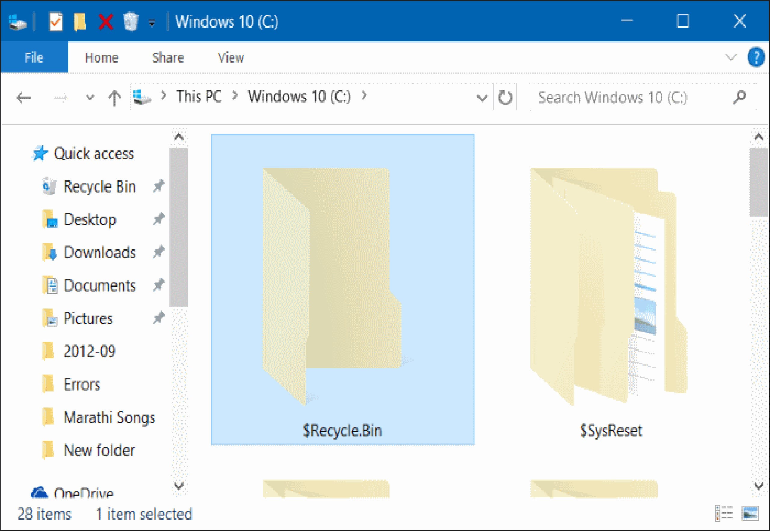 Cómo reparar una papelera de reciclaje dañada en Windows 10