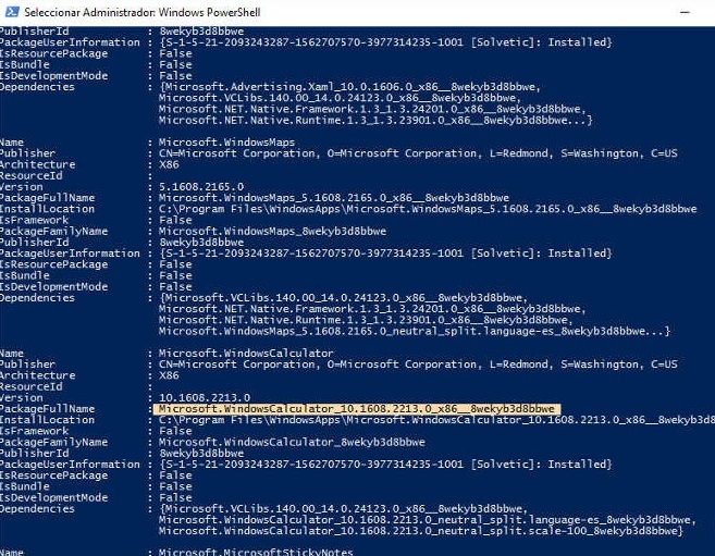 Cómo resetear y reinstalar la calculadora en Windows 10