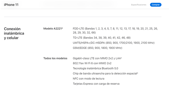 ¿Cómo puedo saber la versión de Bluetooth de mi teléfono inteligente?