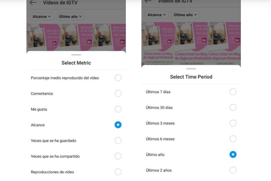 ¿Cómo sé quién vio mi video en Instagram?