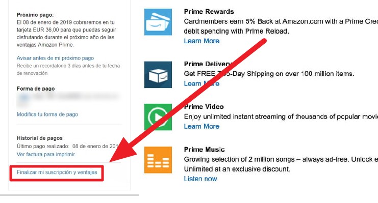 ¿Cómo sé si he activado Amazon Prime?