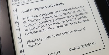Cómo usar un Kindle sin una cuenta de Amazon