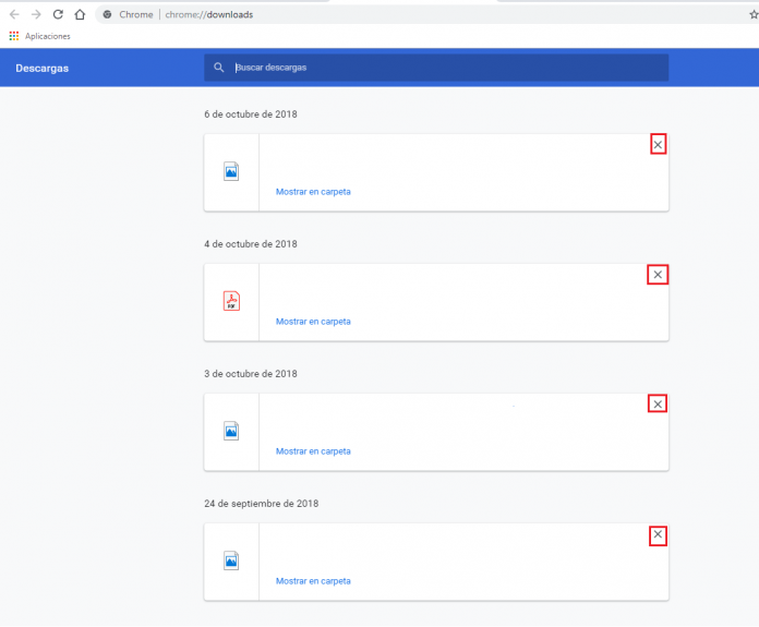 Cómo ver el historial de descargas en Google Chrome