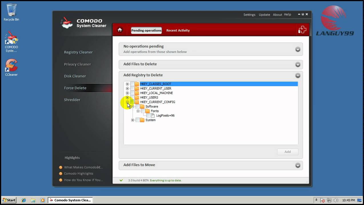 Comodo System Cleaner
