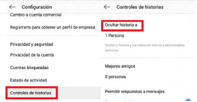 Comparte una historia privada de Instagram con un grupo de amigos