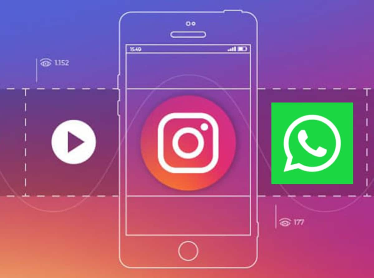 Compartir un video de Instagram en WhatsApp