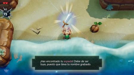 Consigue la espada en Zelda Link's Awakening - también el escudo