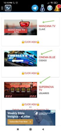 Código Tv Plus contraseña