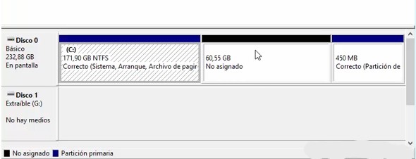 Particiones de Windows