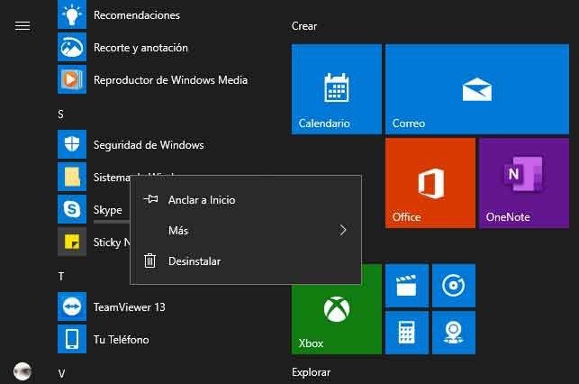 Cómo desinstalar Skype de Windows 10