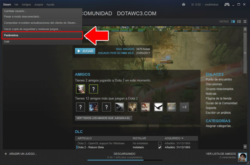 Cómo evitar que Steam se inicie automáticamente