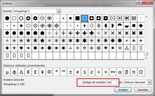Cómo insertar una casilla de verificación en Word