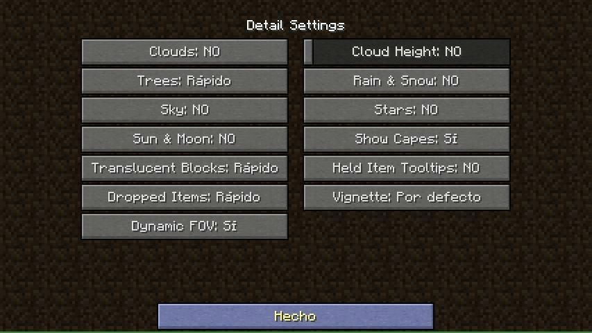 Cómo optimizar Minecraft