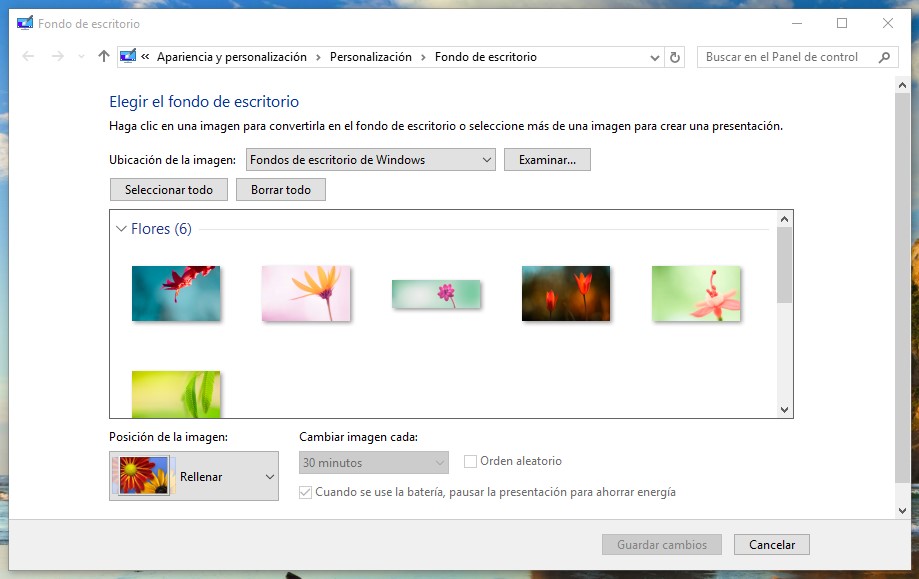 Cómo crear una imagen de fondo diferente en cada monitor