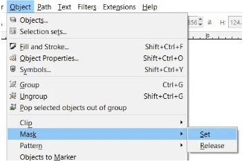 Cómo recortar una imagen en Inkscape
